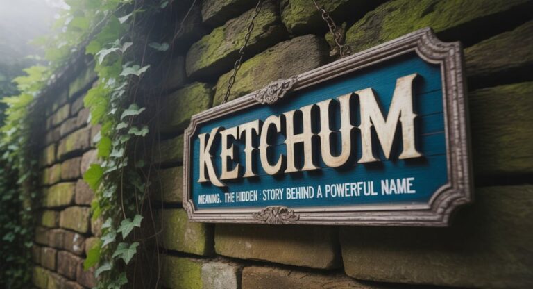 Ketchum Meaning