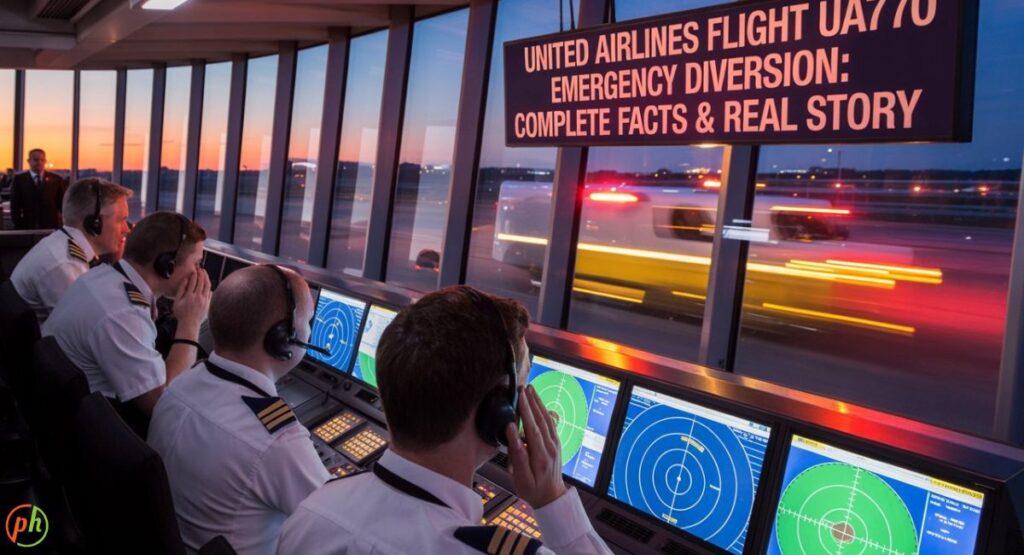 United Airlines Flight UA770 Emergency Diversion